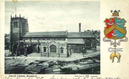 St Peter Church (Now Cathedral) - Bradford