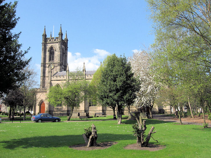 St Peter ad Vincula Church (Stoke Minster) - Stoke on Trent